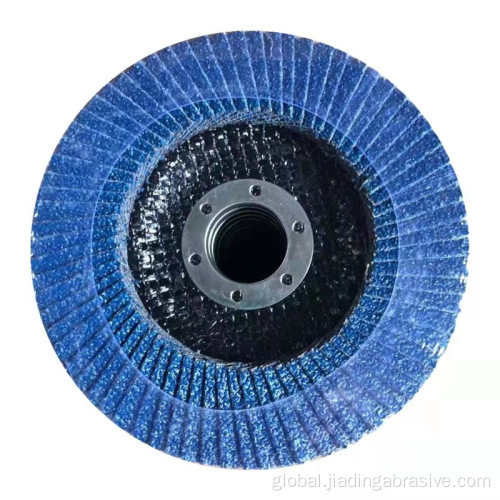 Flap Disc 125mm Ceramic Curved Flap Disc for corner place grinding Manufactory